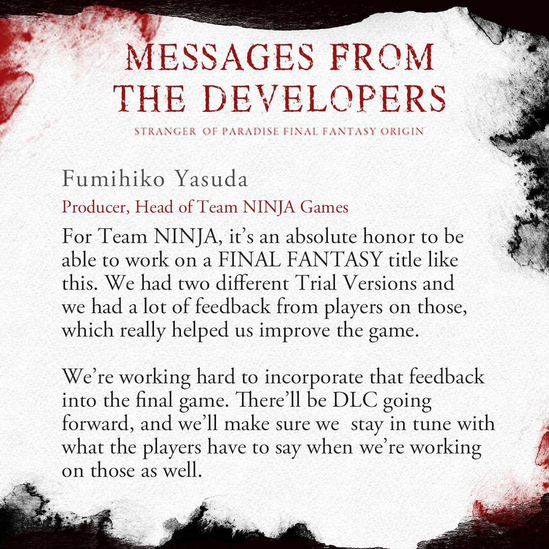 开发团队确定《最终幻想起源：天堂的陌生人》未来将拥有DLC
