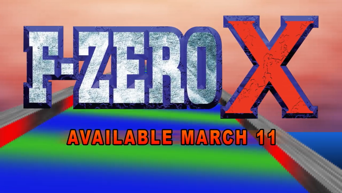 任天堂宣布《F-Zero X》加入NSO会员扩展包 将在3月11日正式上线