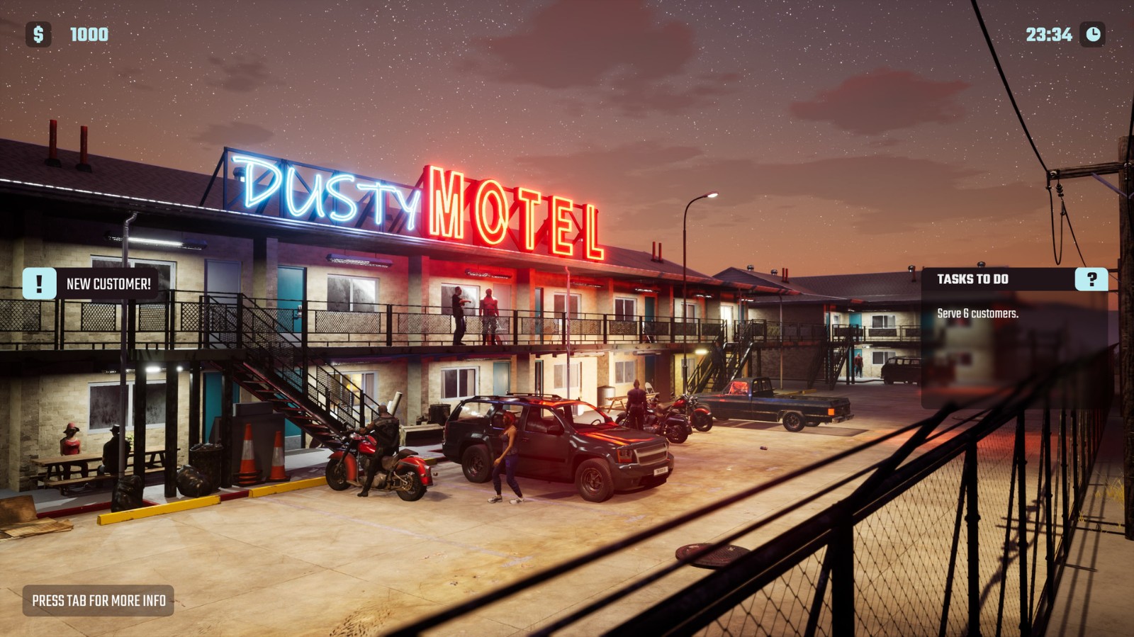 趣味模拟游戏《汽车旅馆模拟器》正式上架Steam 你必须在有限的旅馆空间内作出选择