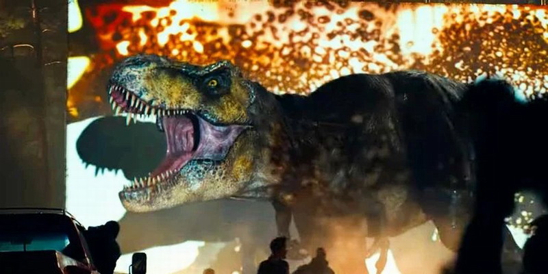 《侏罗纪世界3》片长将达到史无前例的2小时26分钟 霸王龙T-Rex和迅猛龙小蓝会在片中登场